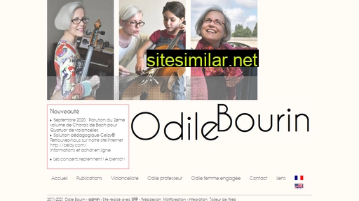 odilebourin.com alternative sites
