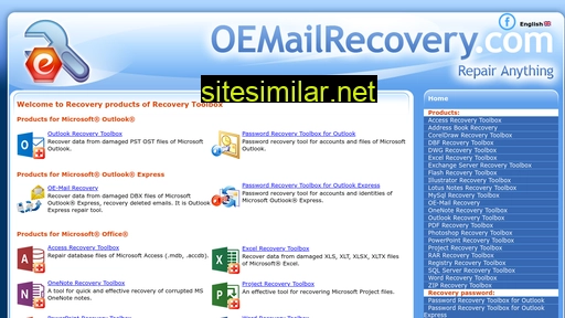 Oemailrecovery similar sites