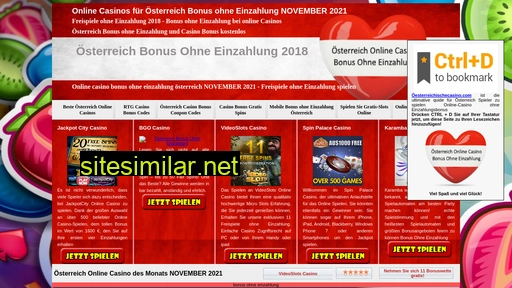 oesterreichischecasino.com alternative sites