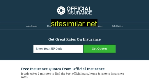 Official-insurance similar sites