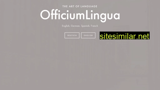 Officiumlingua similar sites