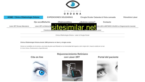 oftalmologiaorduna.com alternative sites