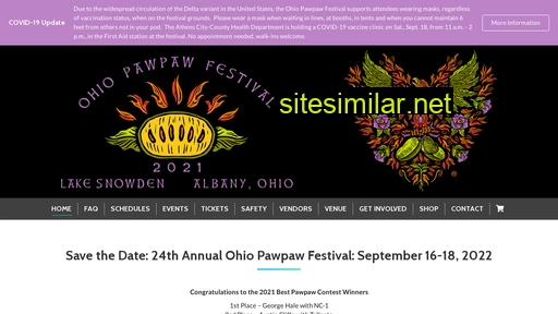 Ohiopawpawfest similar sites