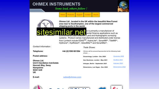 Ohmex similar sites