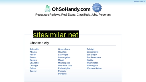 ohsohandy.com alternative sites
