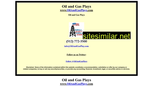 oilandgasplays.com alternative sites