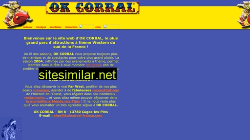 Okcorral-france similar sites