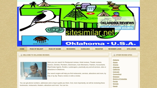 Oklahomareviews similar sites