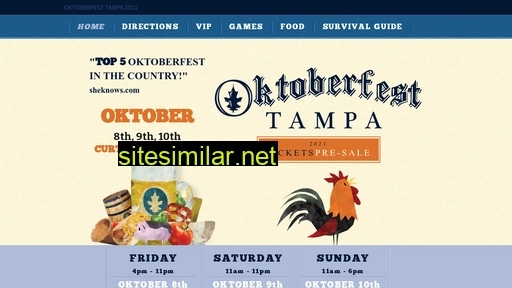 oktoberfesttampa.com alternative sites