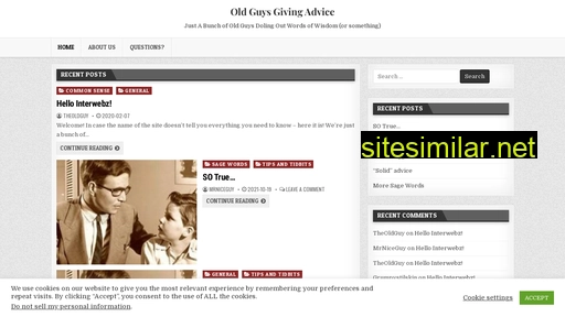 oldguysgivingadvice.com alternative sites