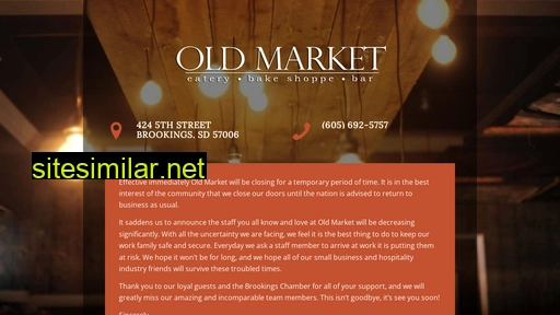 oldmarketeatery.com alternative sites