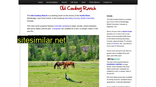 oldcowboyranch.com alternative sites