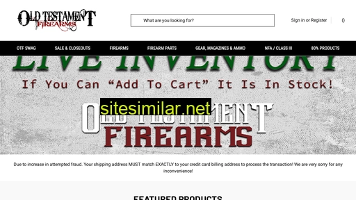 oldtestamentfirearms.com alternative sites