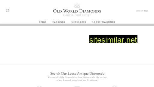 oldworlddiamonds.com alternative sites