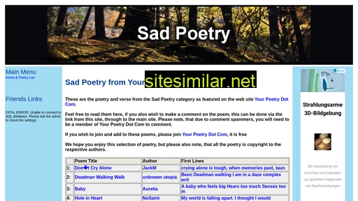 old-poets.com alternative sites