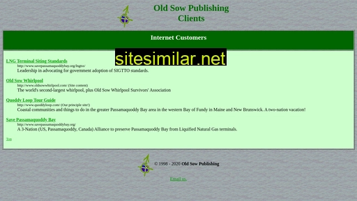 oldsowpublishing.com alternative sites