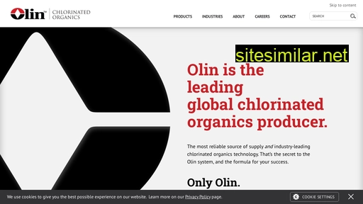 olinchlorinatedorganics.com alternative sites