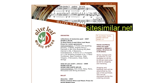 oliveleafmusicpress.com alternative sites