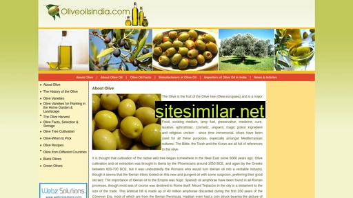 oliveoilsindia.com alternative sites