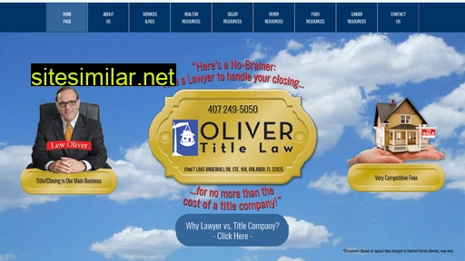 olivertitlelaw.com alternative sites