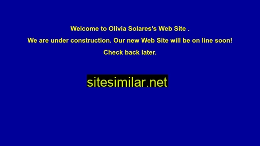 oliviasolares.com alternative sites