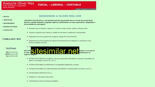 oliver-mas.com alternative sites