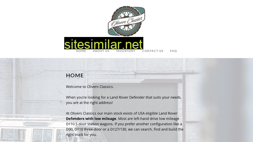 oliversclassics.com alternative sites