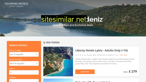 Oludeniz-hotels similar sites