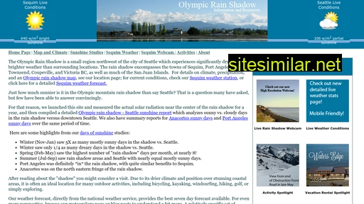 Olympicrainshadow similar sites