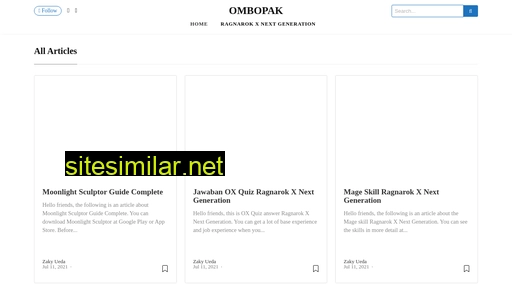 ombopak.com alternative sites