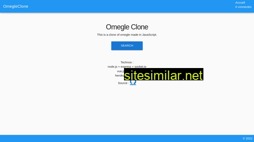omegle-clone.herokuapp.com alternative sites