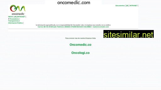 oncomedic.com alternative sites