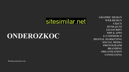 onderozkoc.com alternative sites