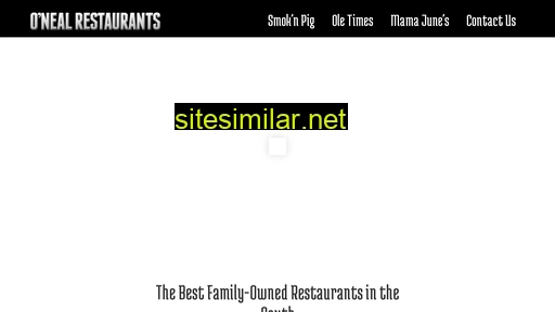 onealrestaurants.com alternative sites