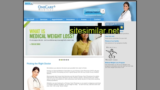 onecaremedical.com alternative sites