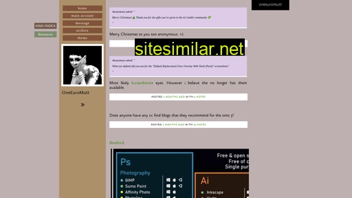 Oneeuromutt similar sites