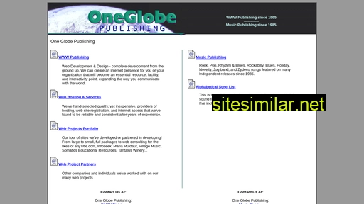 oneglobepublishing.com alternative sites