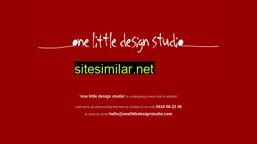 Onelittledesignstudio similar sites