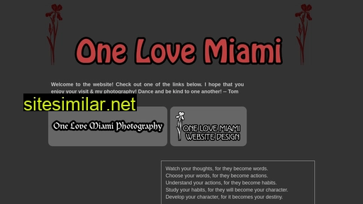 onelovemiami.com alternative sites