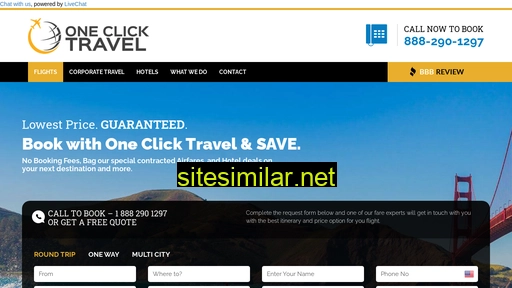 One-clicktravel similar sites