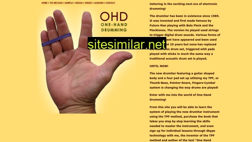 onehanddrumming.com alternative sites