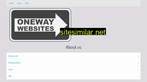 Onewaywebsites similar sites