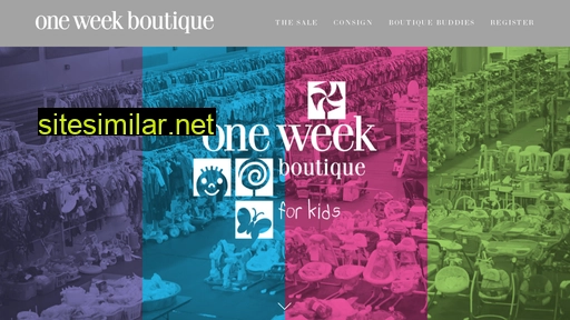 oneweekboutique.com alternative sites