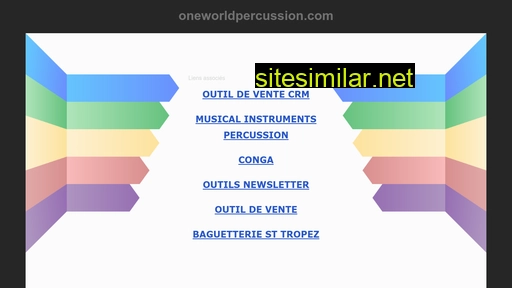 oneworldpercussion.com alternative sites