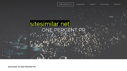 onepercentpr.com alternative sites