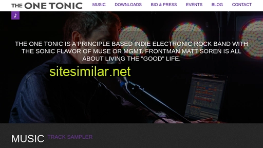 onetonicmusic.com alternative sites