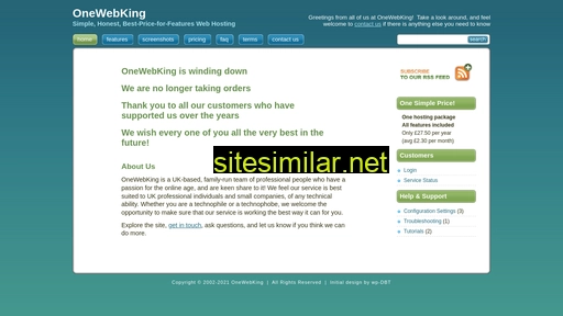 onewebking.com alternative sites