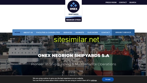onexsyrosshipyards.com alternative sites