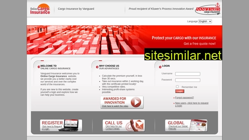Onlinecargoinsurance similar sites