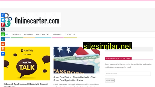 onlinecarter.com alternative sites
